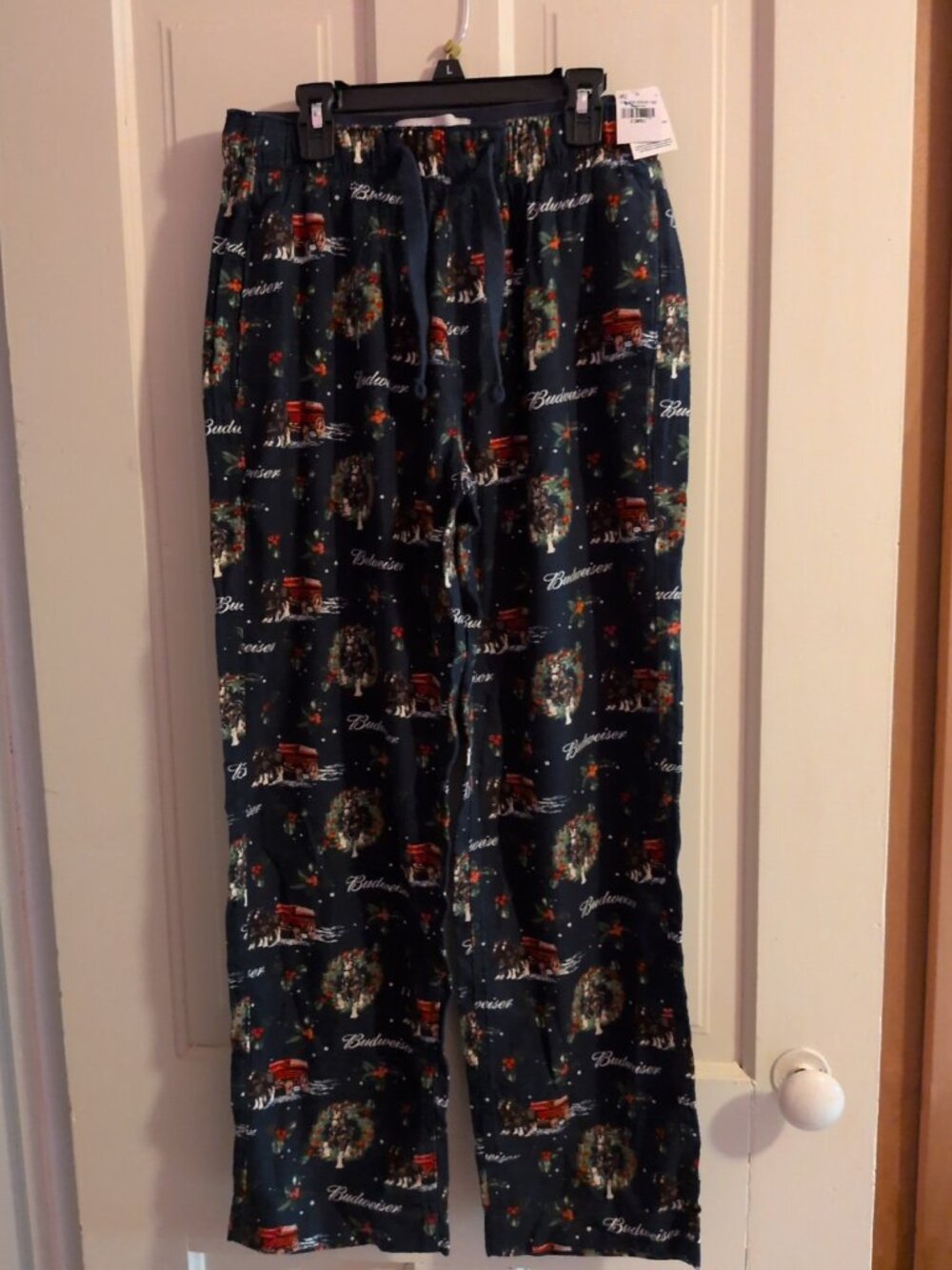 Men's Abercrombie and Fitch Budweiser Collab Sleep Pants Pajama - Picture 1 of 7